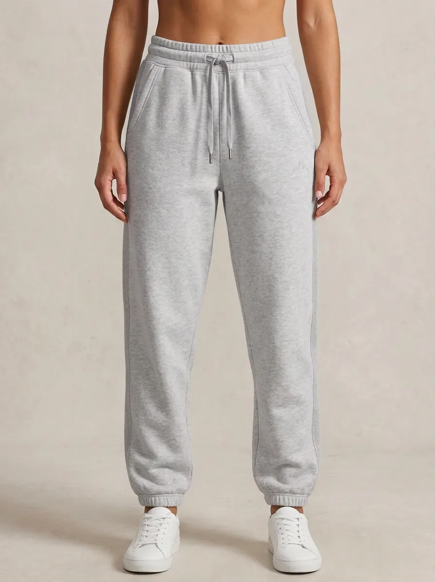 Women's Mountain Graphic Embroidered Sport Pants