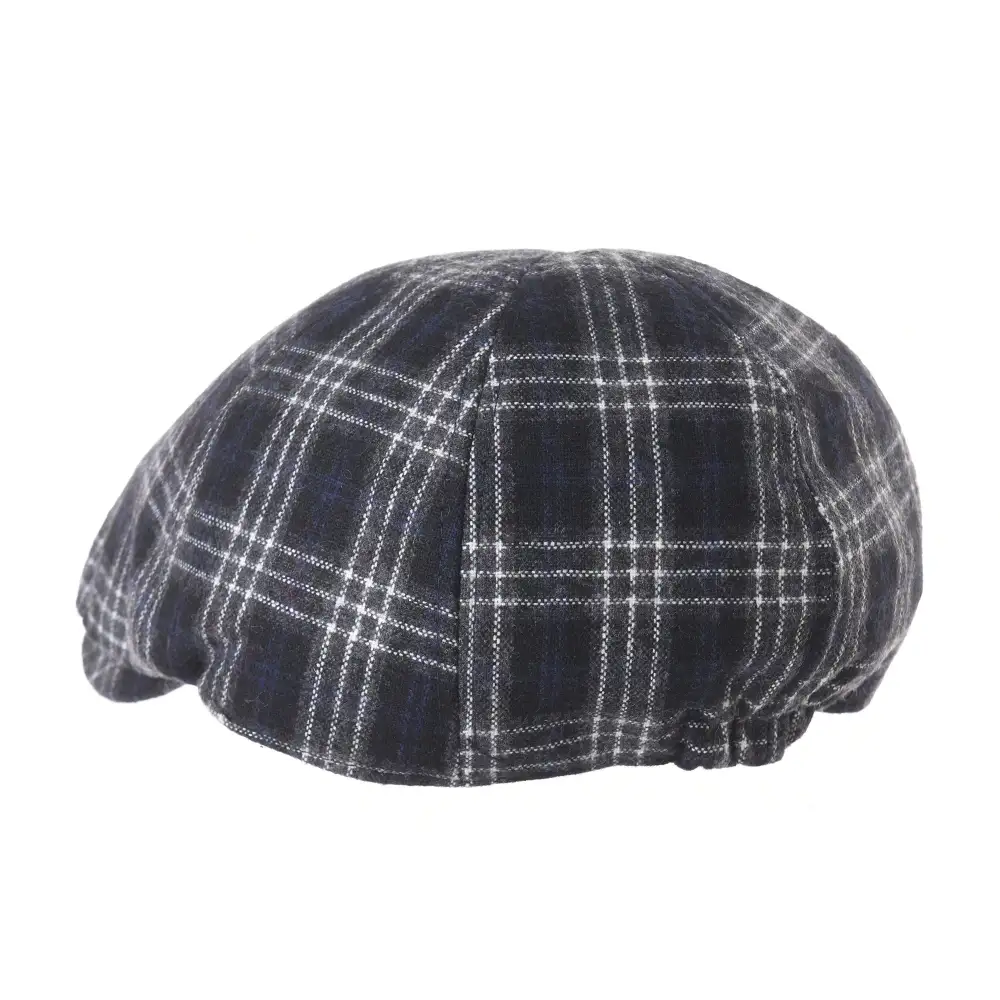 Plaid Ivy Newsboy Cap
