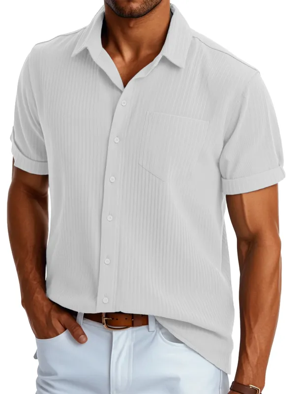 Relaxed Short Sleeve Pocket Shirt