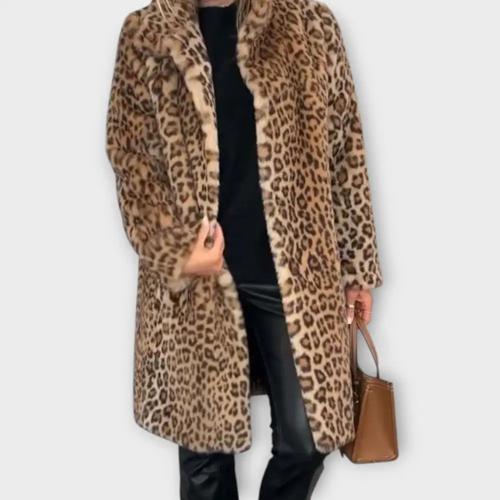 Faux Fur Relaxed Coat