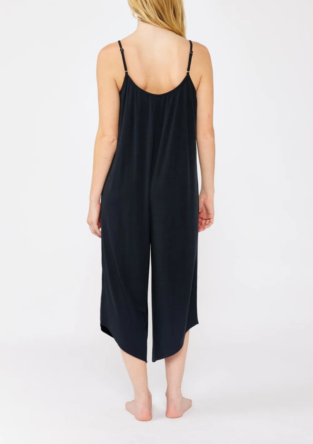 Scoop Neck Wide Leg Jumpsuit