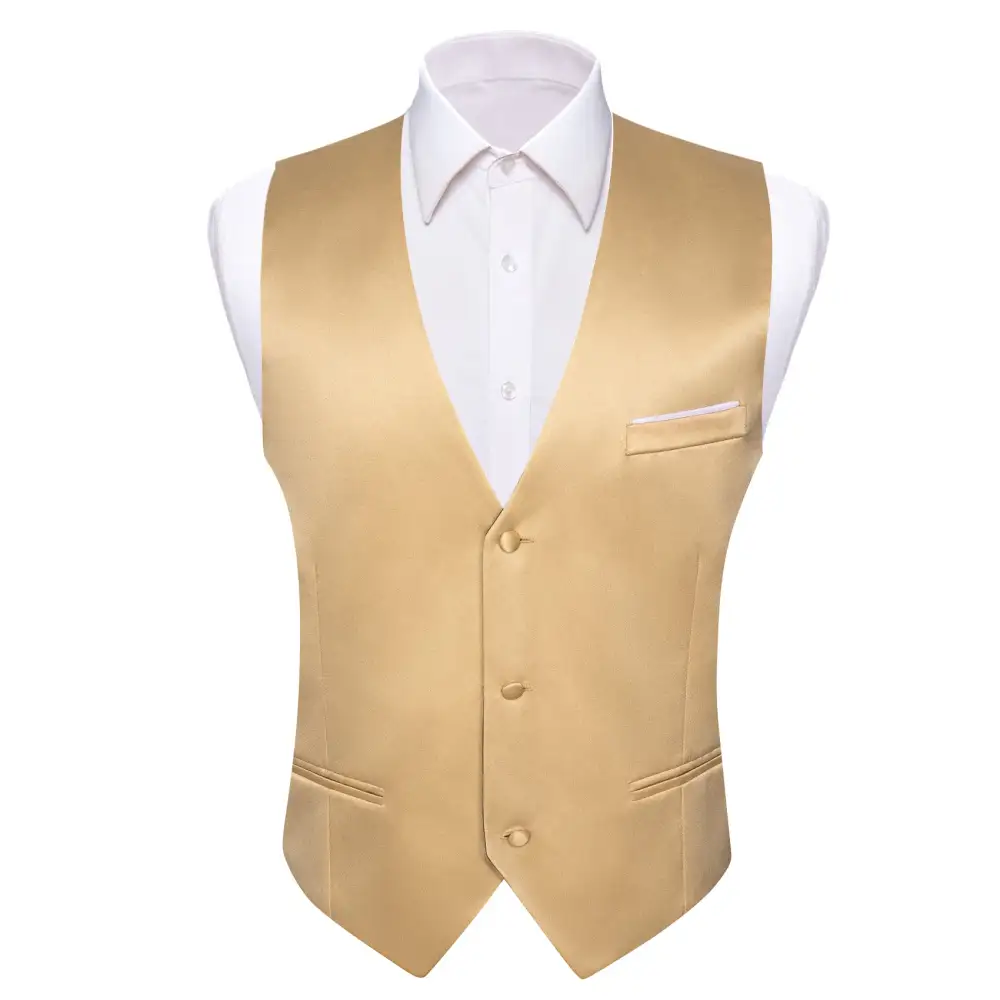 Solid Formal Vest Set