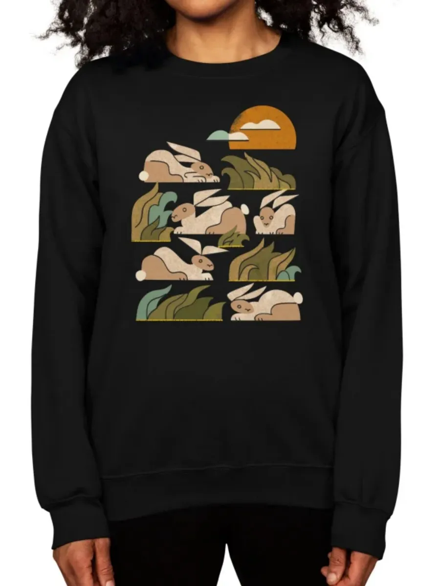 Rabbit Sunset Sweatshirt