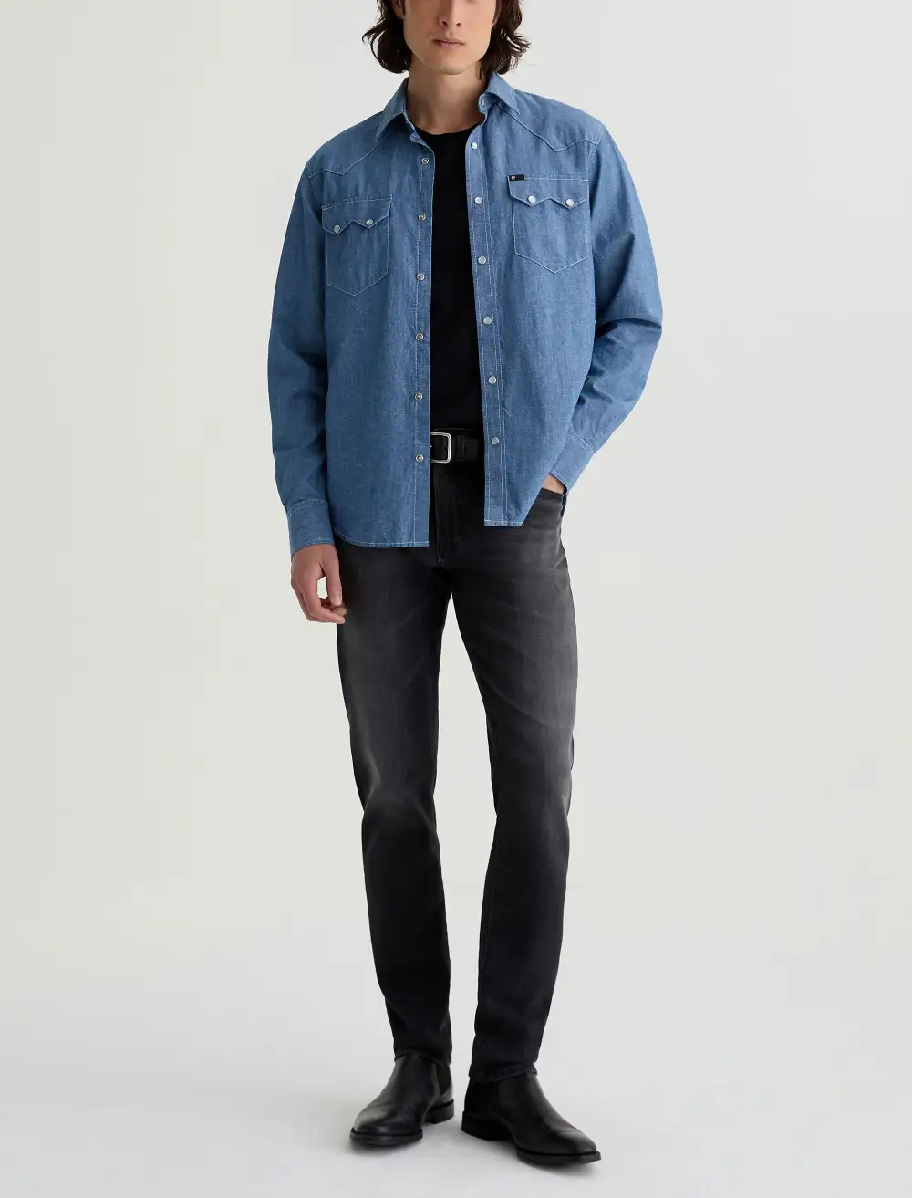 Men's Modern Slim Zip Fly Streamlined Jeans