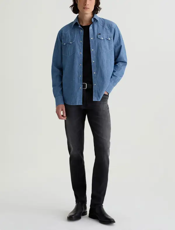 Men's Modern Slim Zip Fly Streamlined Jeans