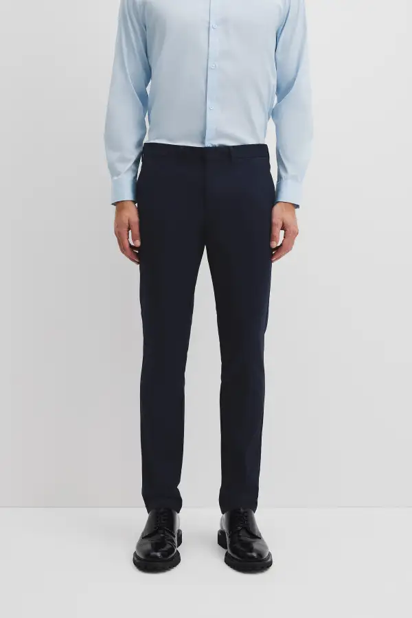 Men's Tonal Slim Fit Stretch Pants