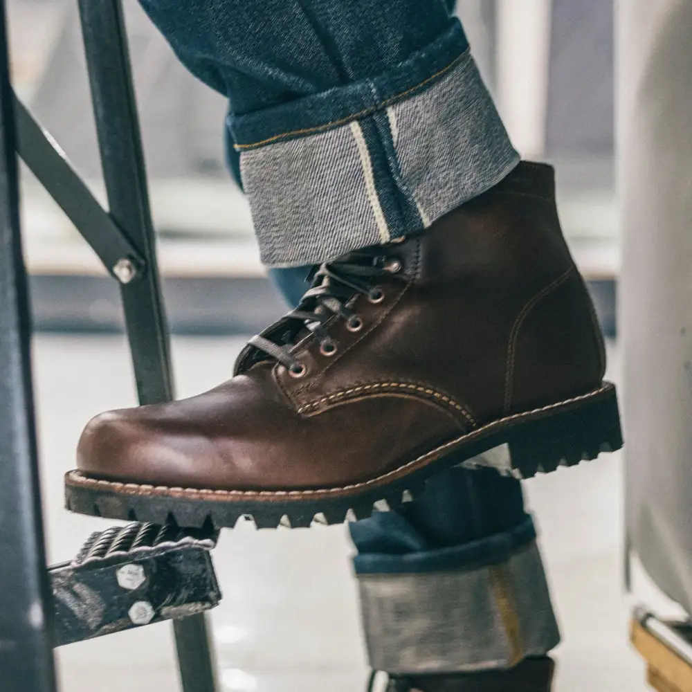 Plain Toe Men's Ankle Boots