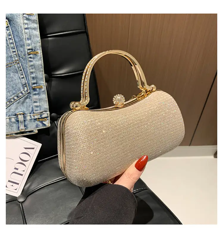 Structured Compact Clutch Bag