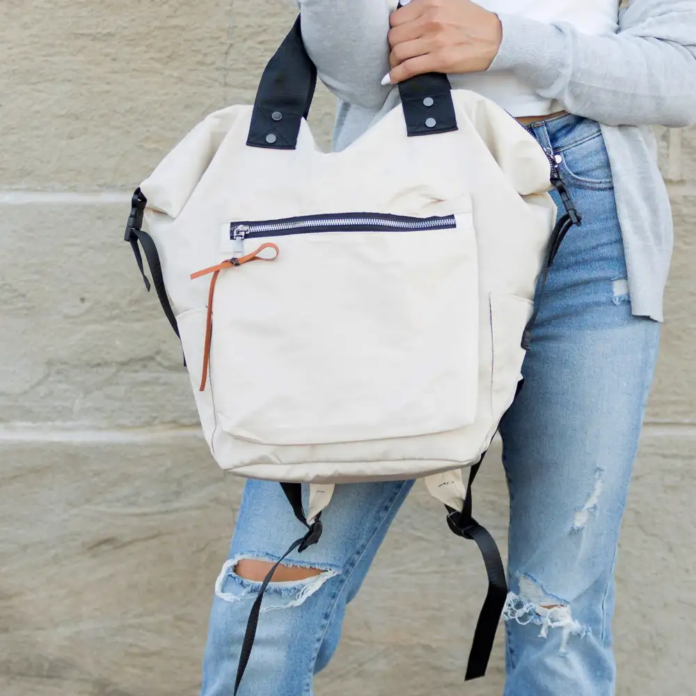 Everyday Backpack Tote Bag