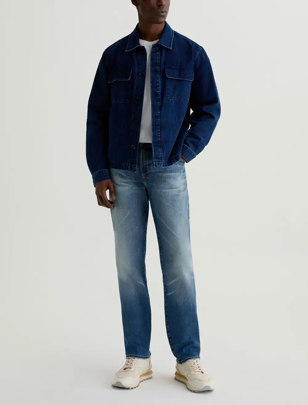 Men's Slim Straight Broken In Jeans