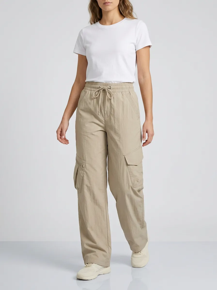Drawstring Outdoor Breathable Cargo Pants