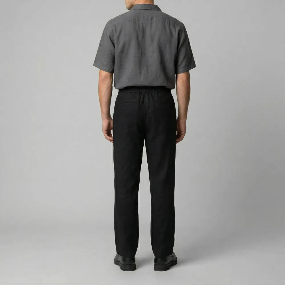 Lightweight Linen Slim Fit Pants