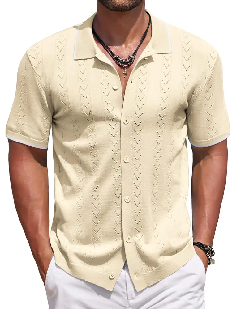 Textured Relaxed Cut Shirt