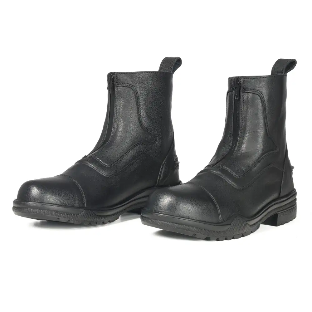 Women's Paddock Waterproof Front Zip Leather Ankle Boots