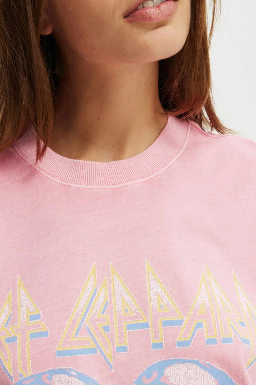 Heart Printed Half Sleeve Casual T-Shirts