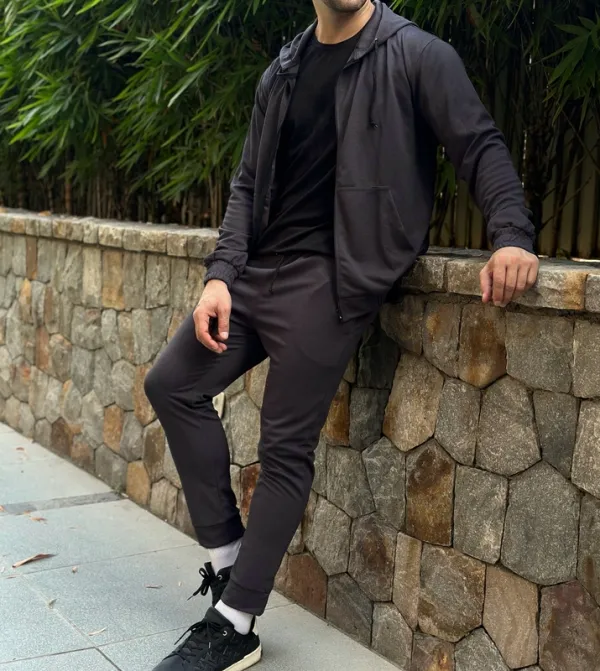 Black Tropical Shirt