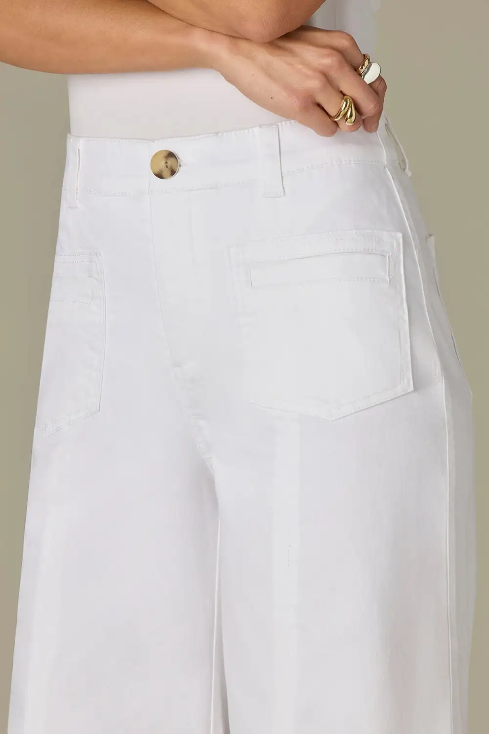 Spade Pocket Wide Leg Pants