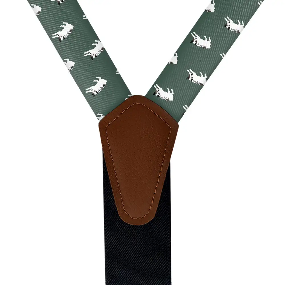 Cattle Dog Theme Suspenders