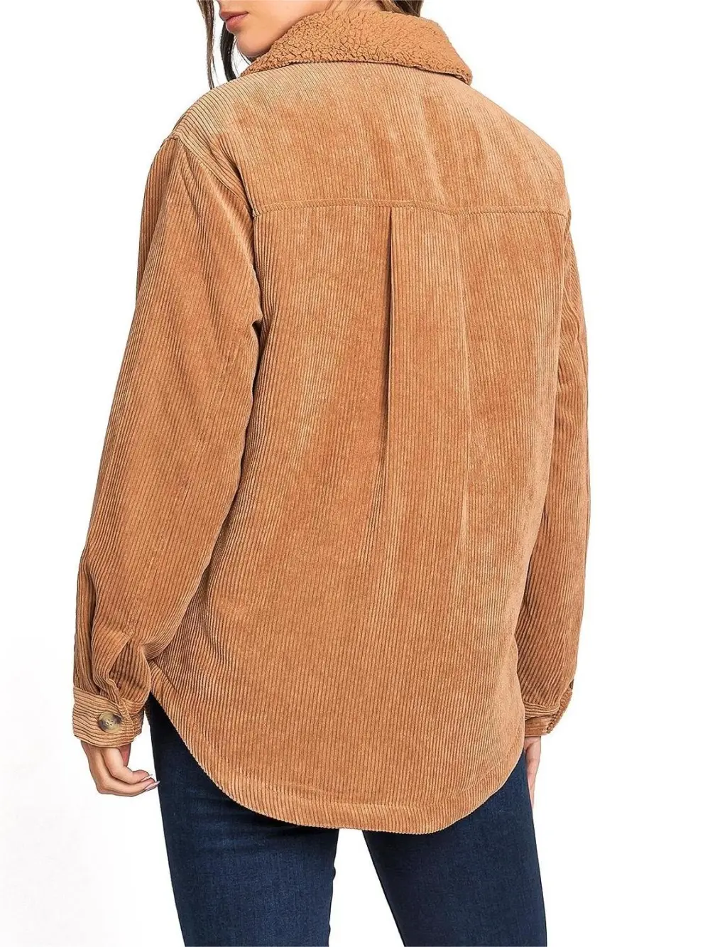 Casual Corduroy Shaket