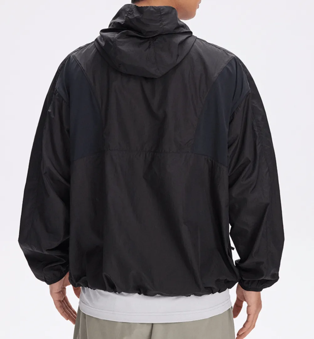 Lightweight Breathable Mesh Panel Sun Protection Jacket