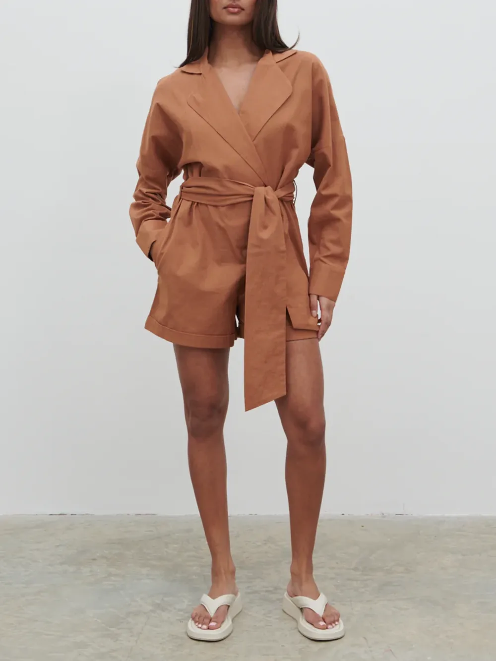 Daily Belted Playsuit