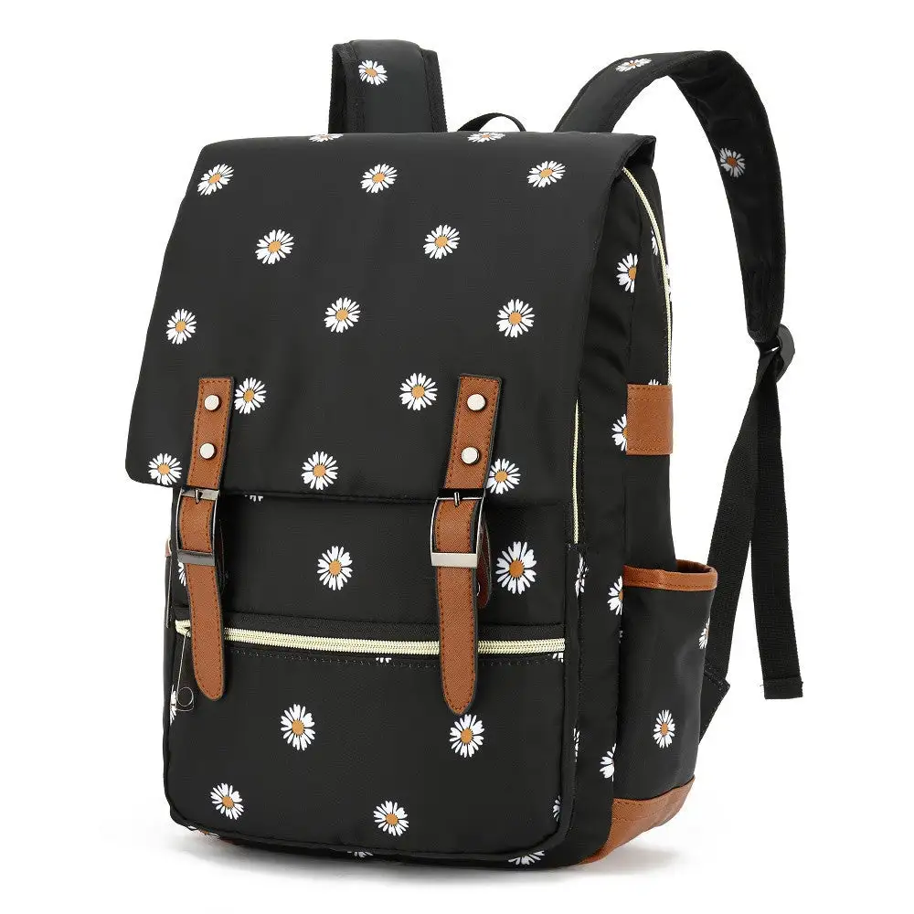 Textured Casual Backpack