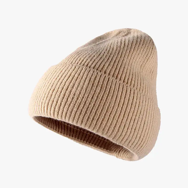 Minimal Knit Beanie Casual Hat