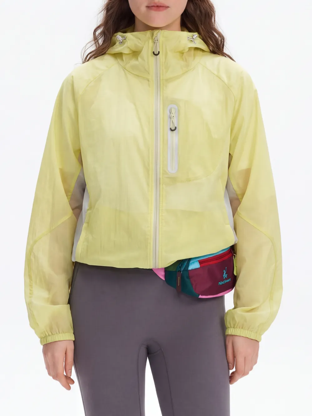 Water Repellent Adjustable Sun Protective Outdoor Windbreaker Jacket