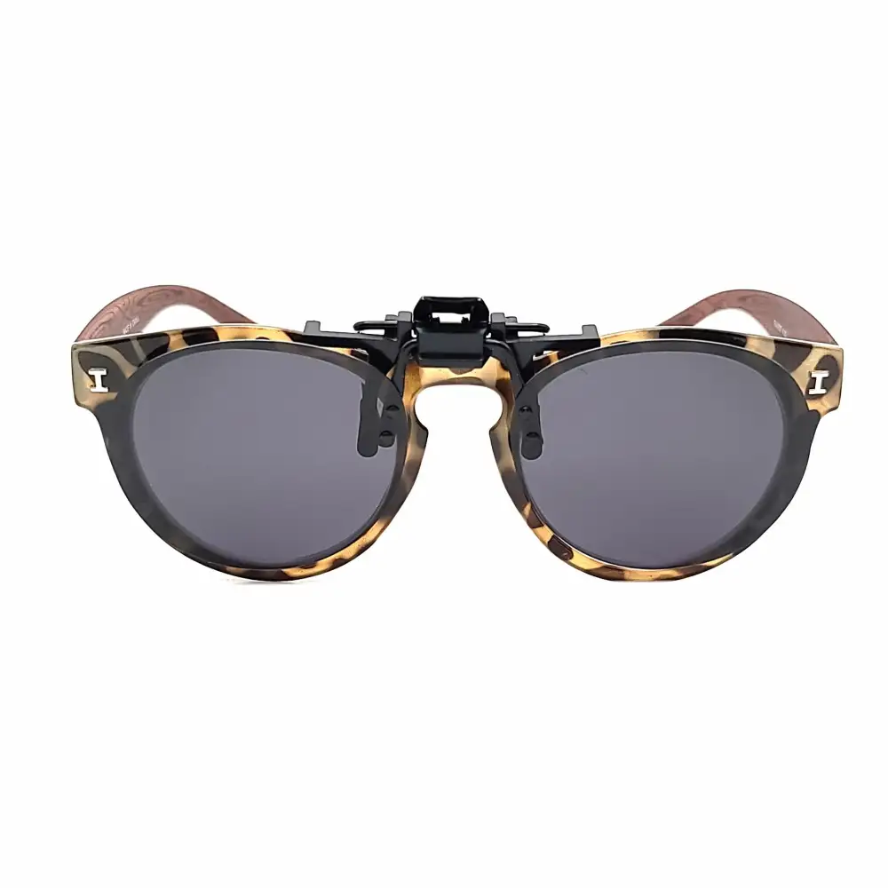 54mm Polarized Flip-Up Clip-On Sunglasses