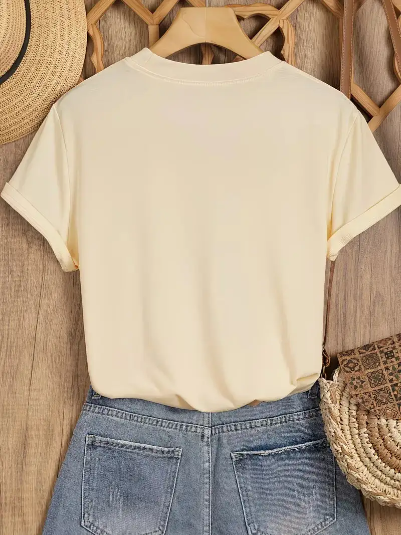 Floral Everyday Casual T-Shirt