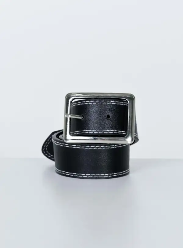 Contoured Buckle Belt