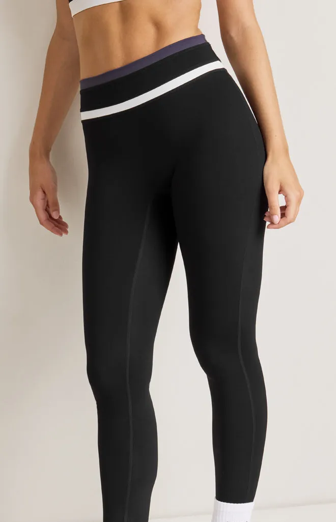 Contrast High Waist Leggings