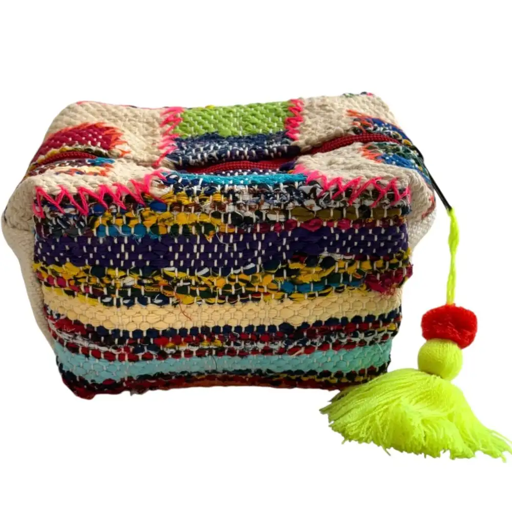 Rag Rug Origami Bag