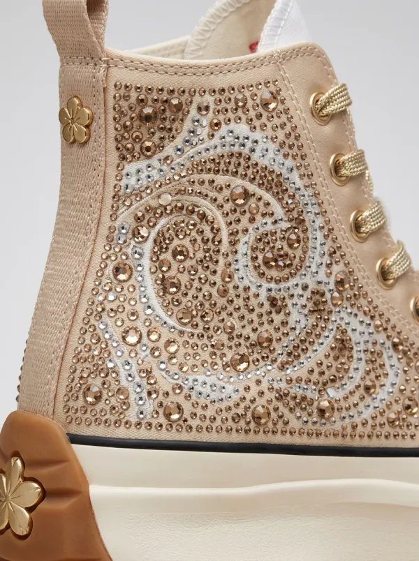 Refined Elegant Women's Rhinestone Platform Shoes