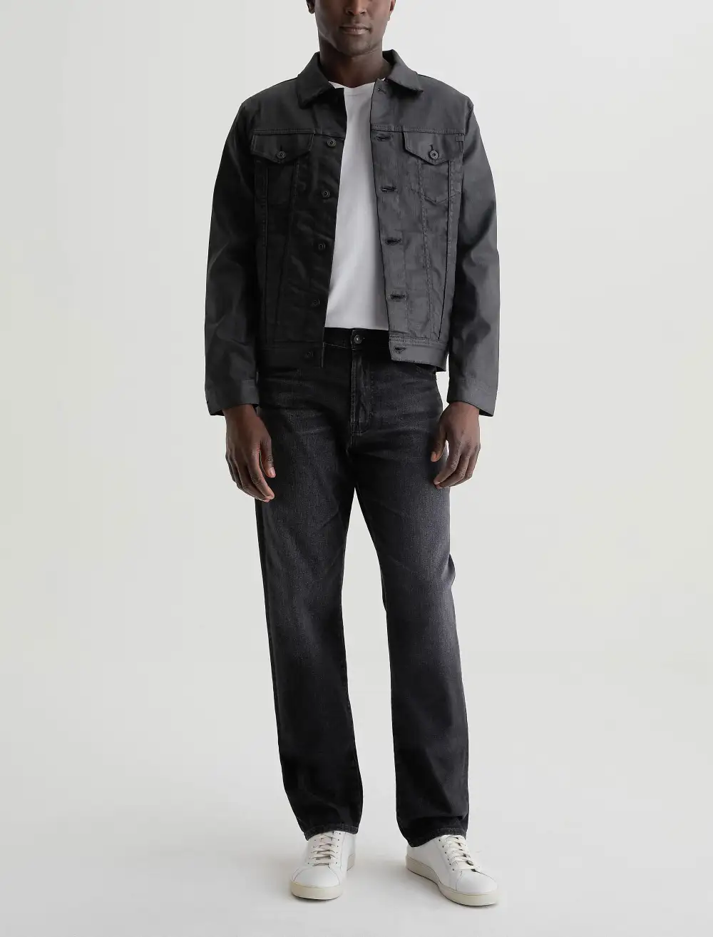 Men's Relaxed Tapered Mid Rise Jeans