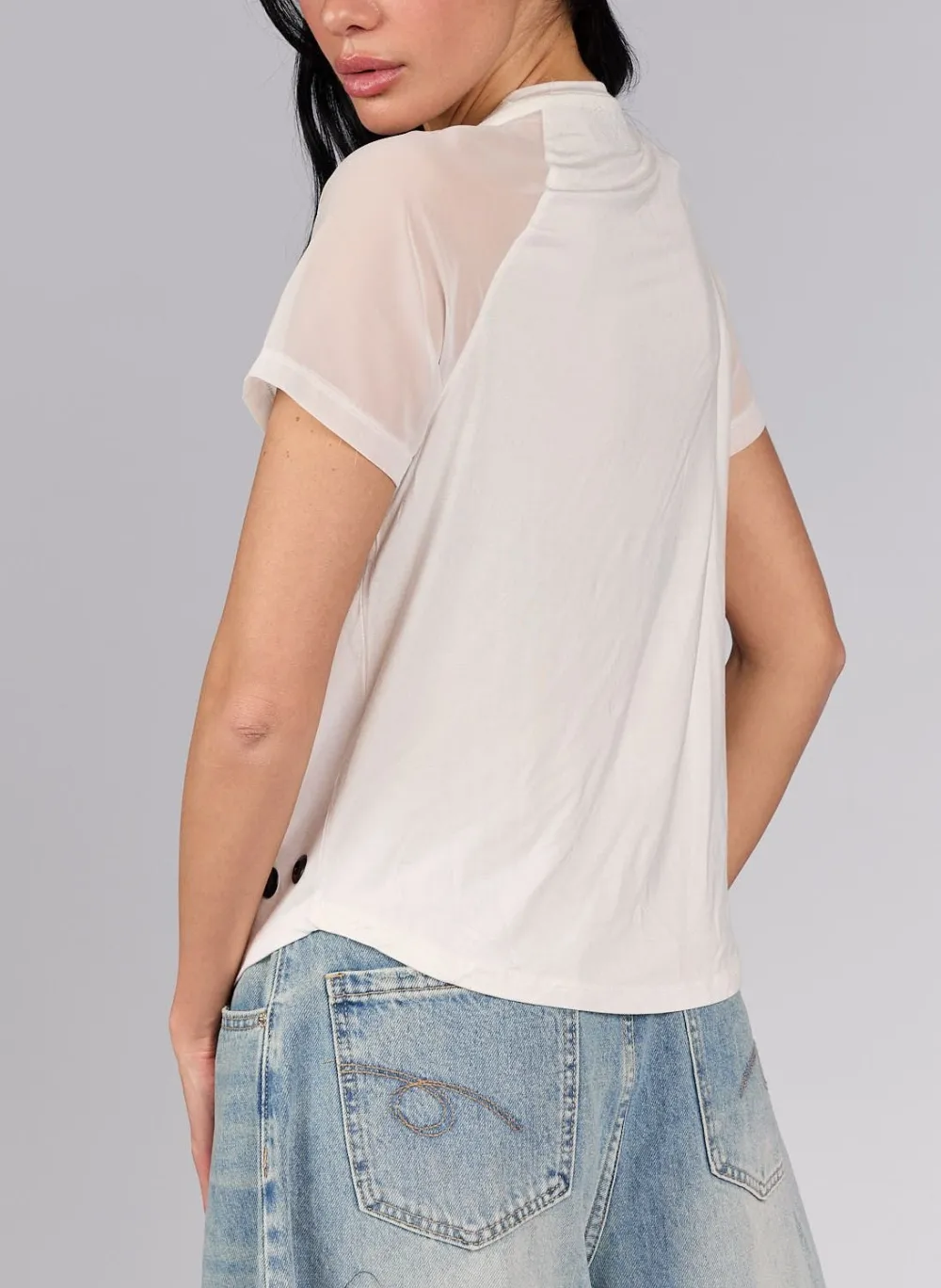 Layered Cropped T-Shirt