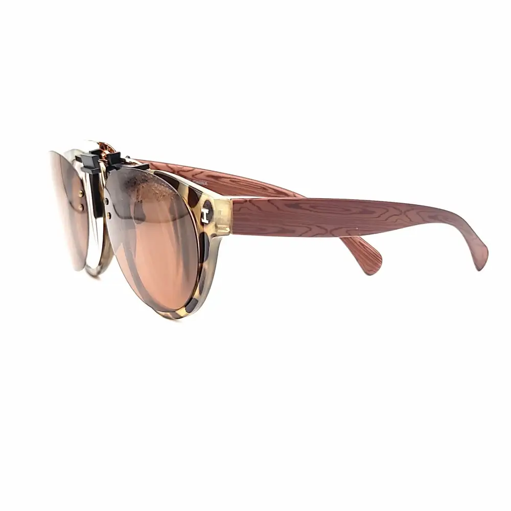 54mm Polarized Flip-Up Clip-On Sunglasses