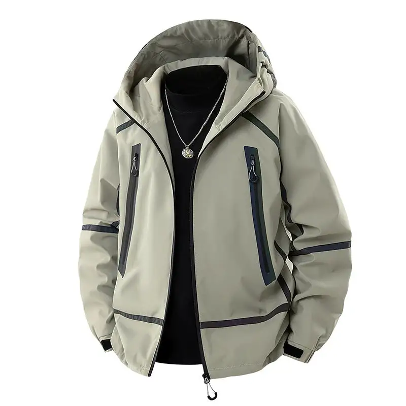 Reflective Trim Utility Jacket