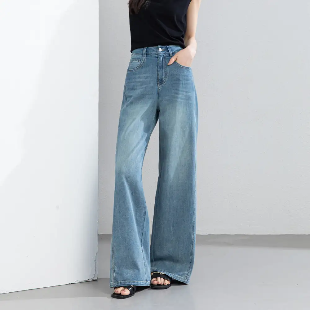 Utility Loose Fit Straight Leg Jeans