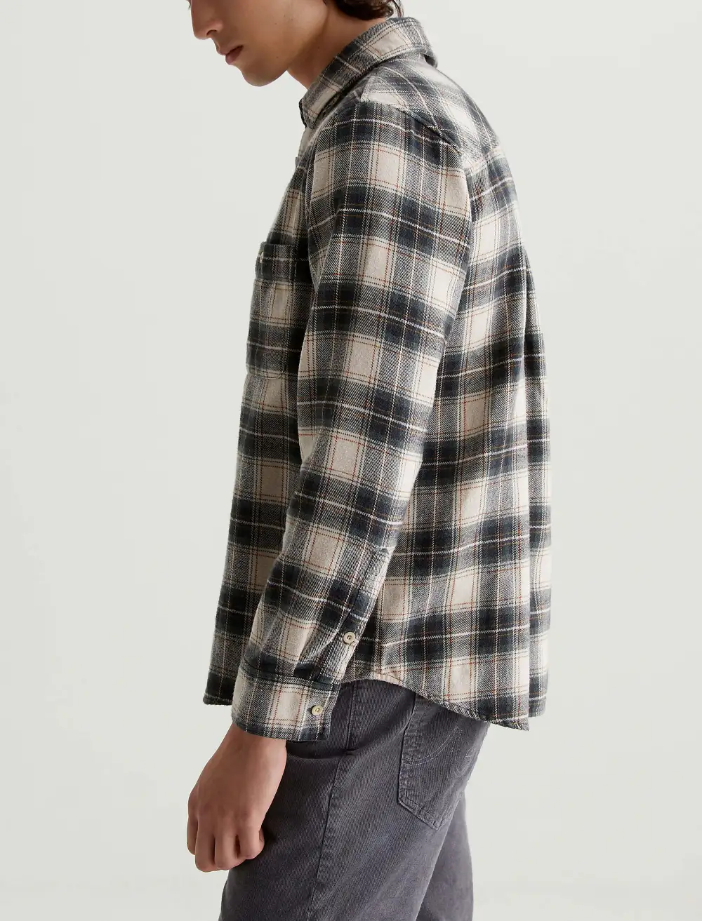 Men's Button Front Button-Up Shirt