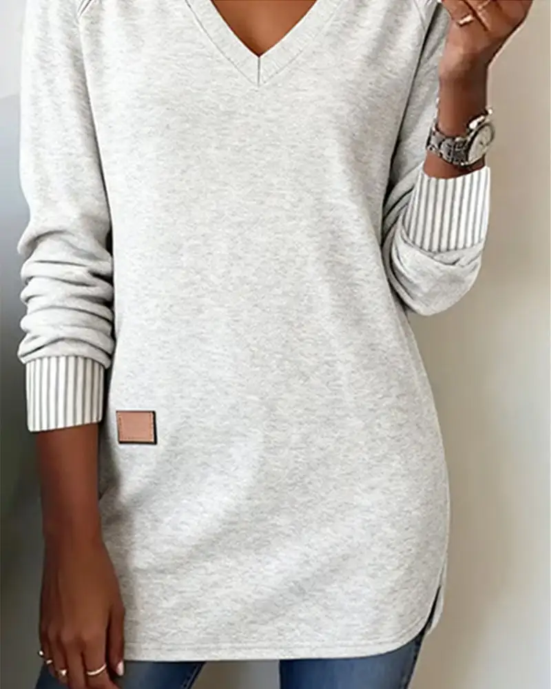 【🔥10k+ Sold】V-Neck Stylish Sweatshirt