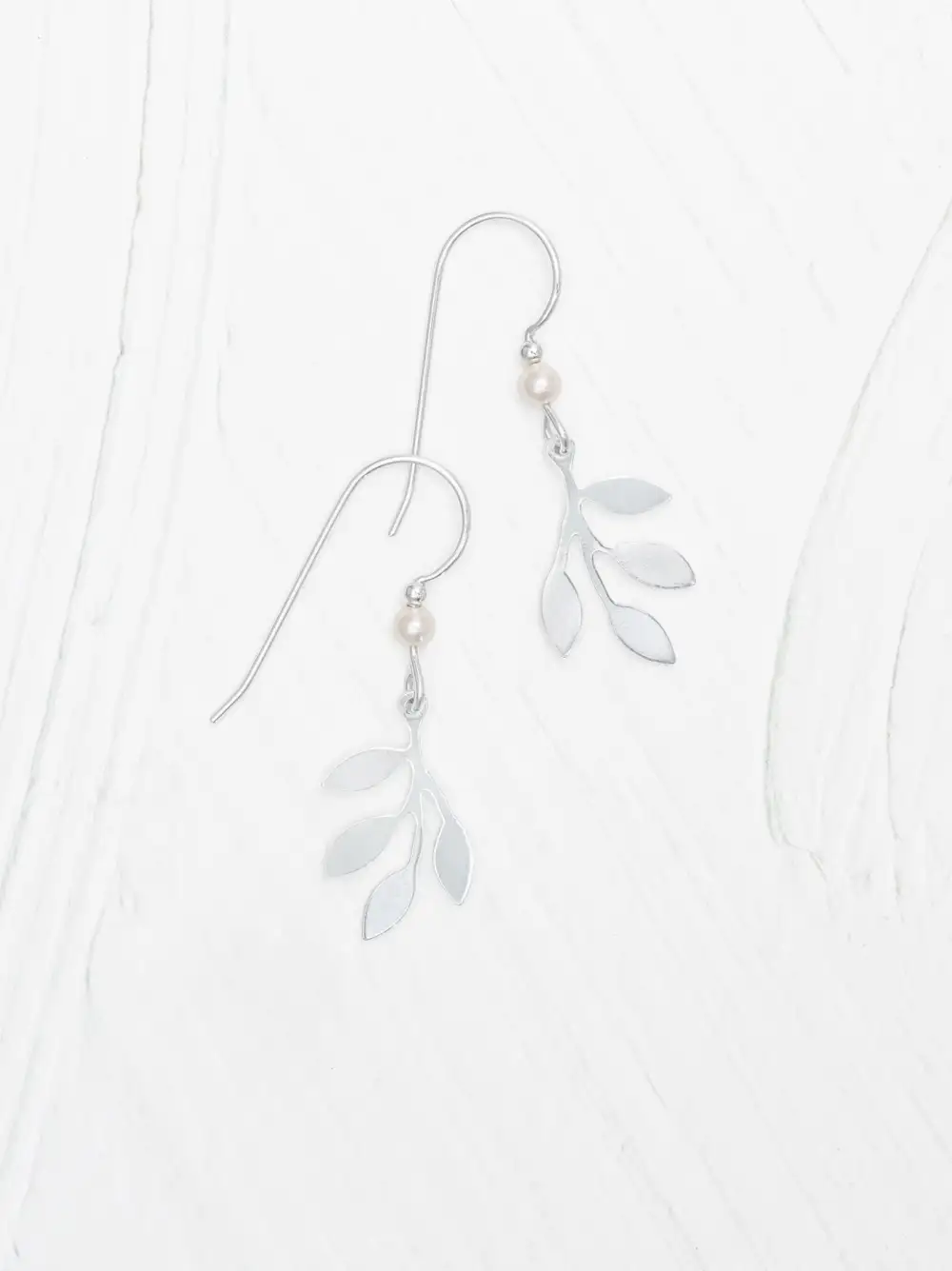 Modern Pearl Statement Earrings