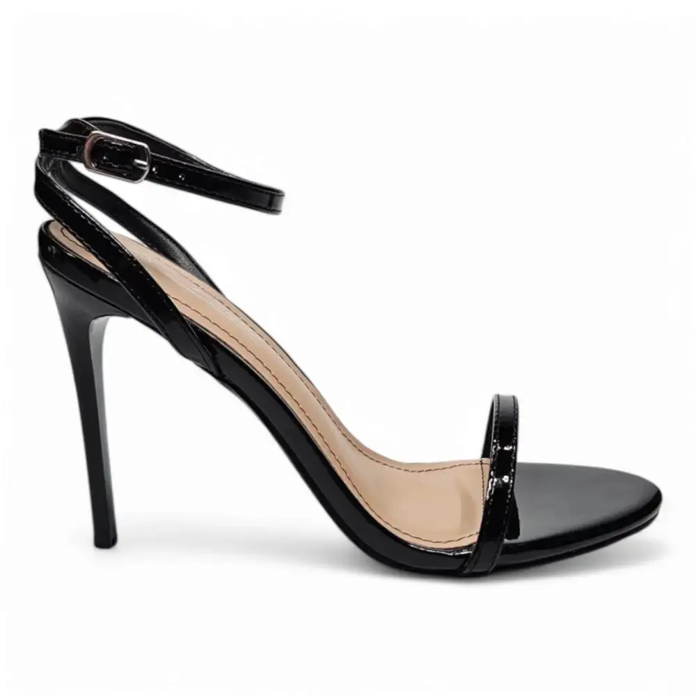 Showy One Band Ankle Strap Skinny Heels