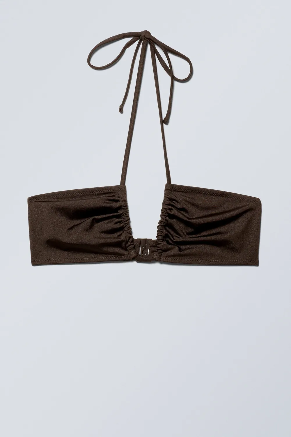 Tied Halter Neck Bikini Top