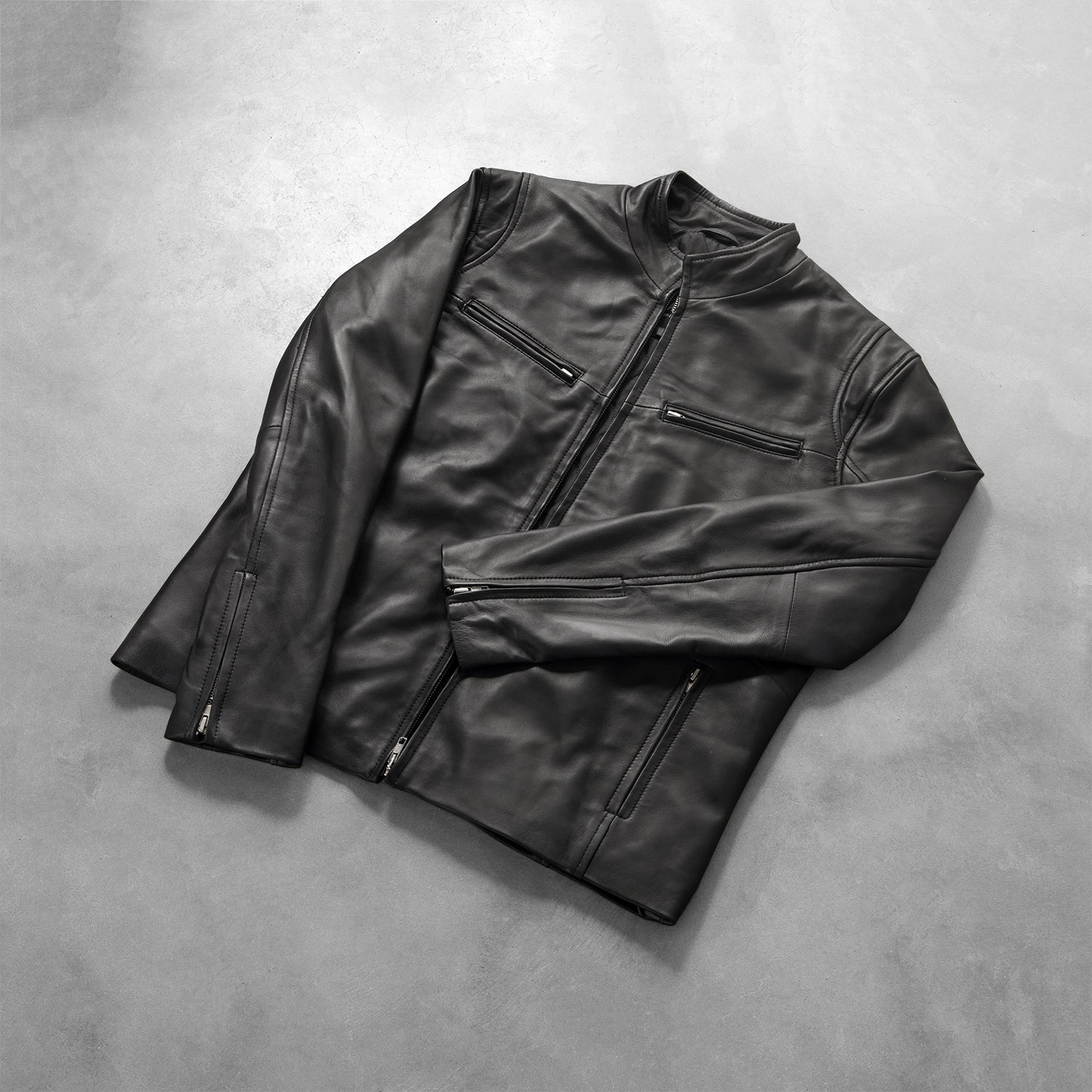 Men's Classic Leather Jacket