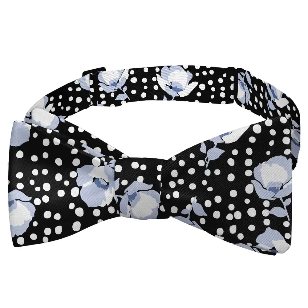 Whitman Floral Motif Bow Tie