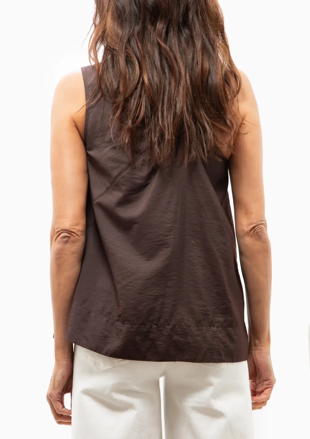 Polished Sleeveless Top
