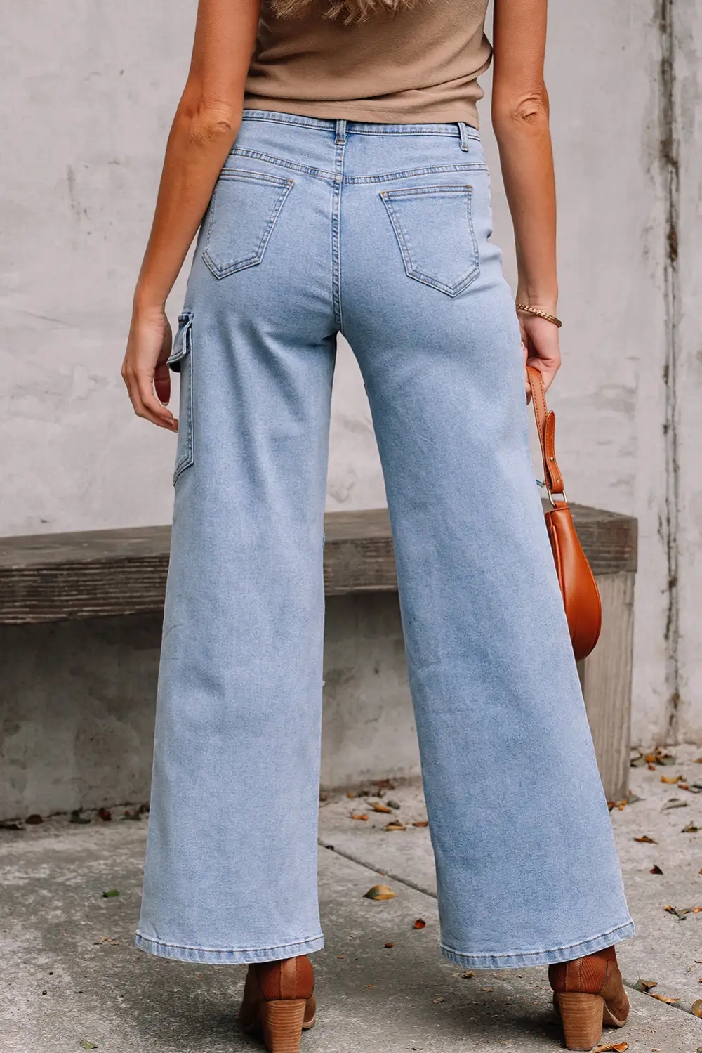 Cargo Denim Jeans