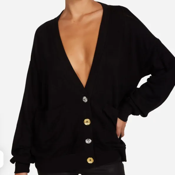 Studded Starburst Button Cardigan