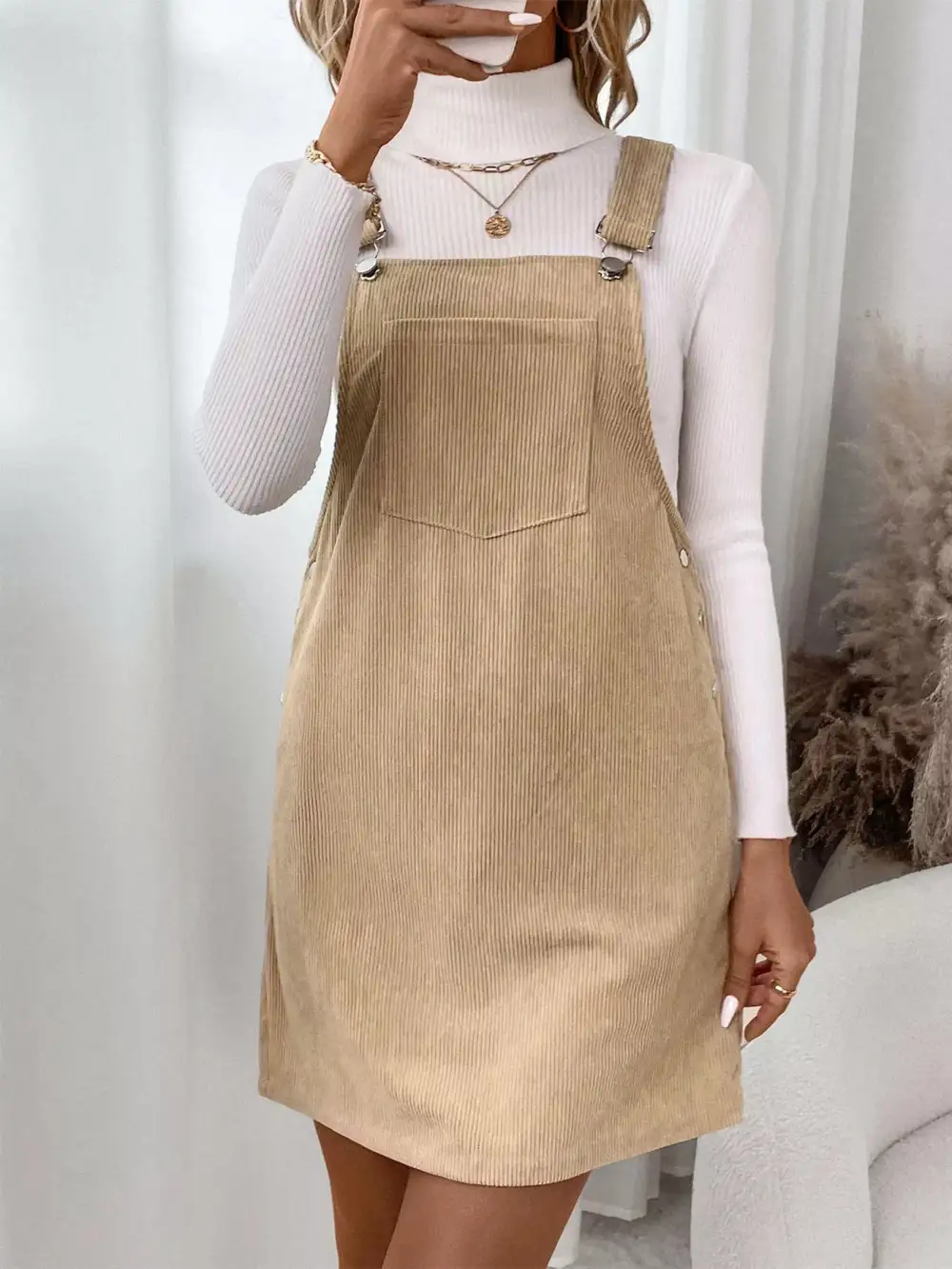 Wearable Corduroy Jumpsuit